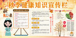 秋季健康教育宣传栏