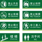 警示牌