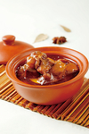 紫砂鹿肉