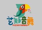 艺知音舞logo 鹦鹉