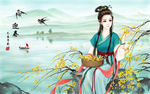 中国风女子