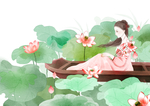 中国风女子
