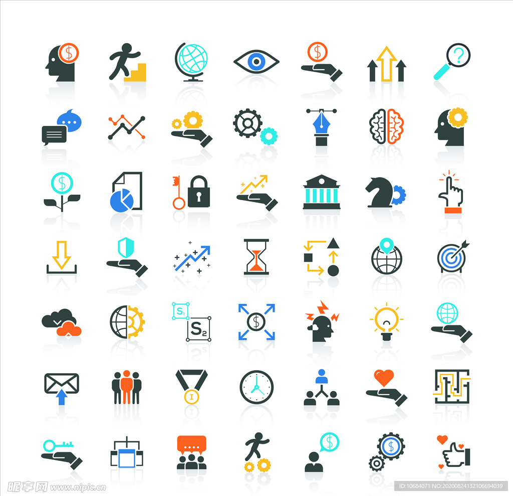 矢量创意icon图标元素