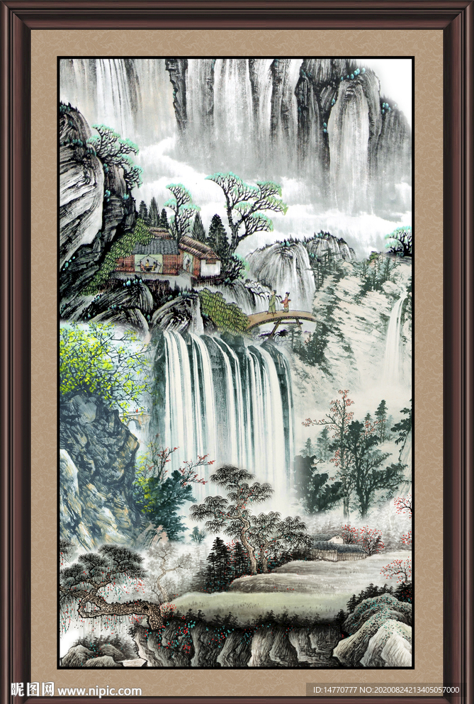 巨幅山水