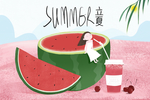 立夏海报
