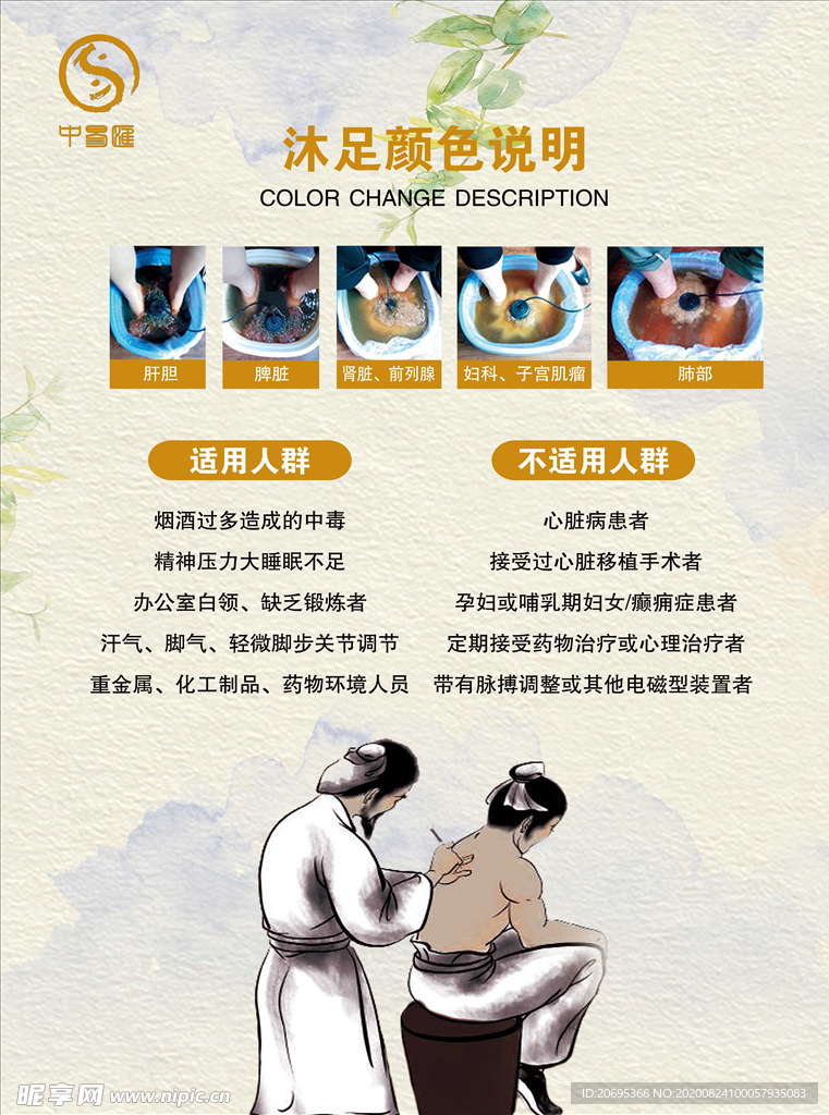 足疗海报