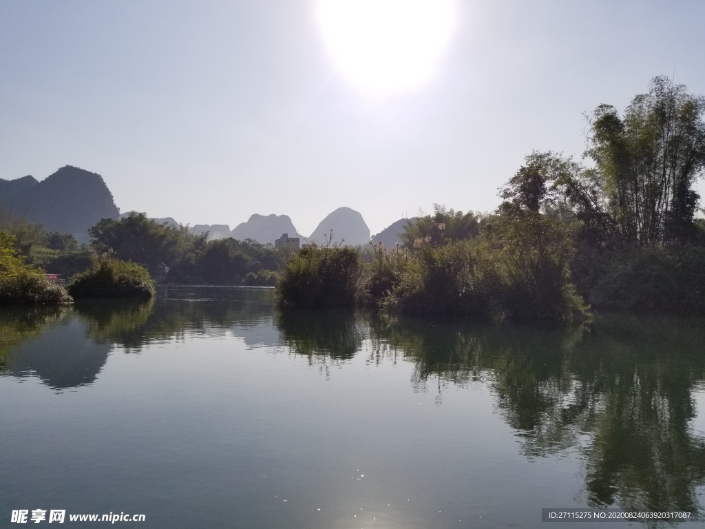 风景图片 山水 蓝天白云