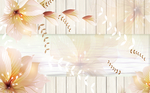 波纹水纹花mu'd'na'景墙