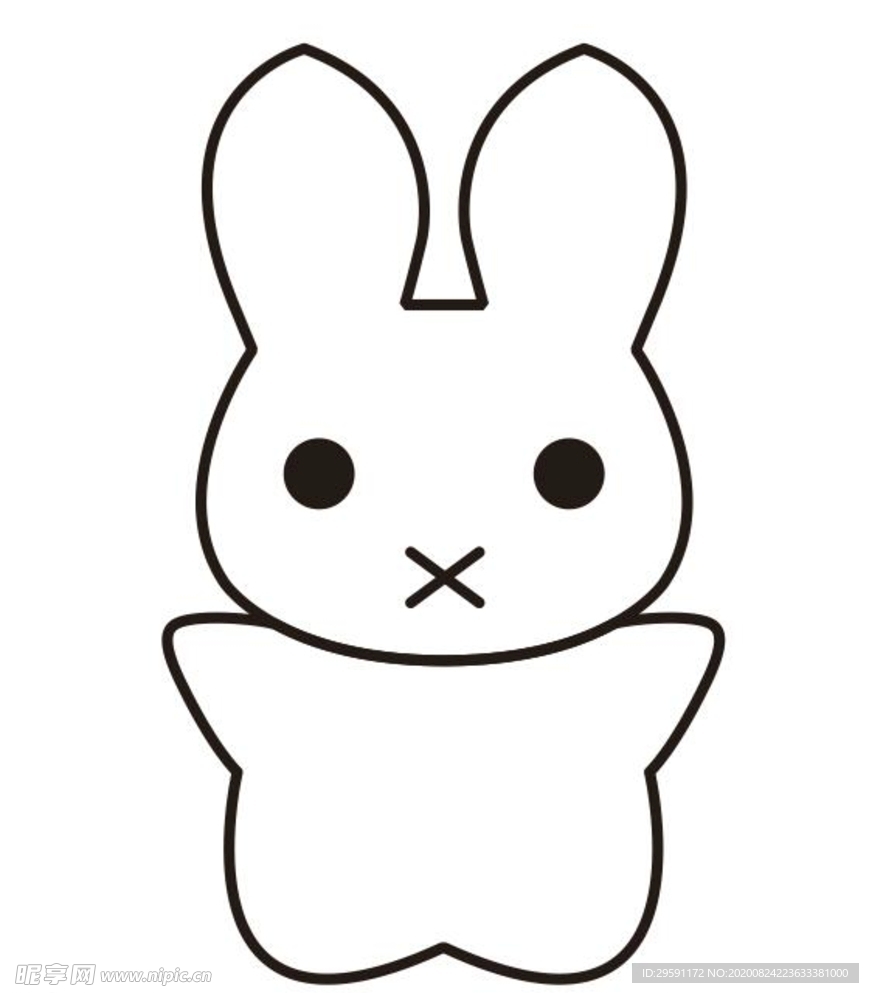 cmyk30共享分举报收藏立即下载关 键 词:矢量卡通白兔 矢量卡通兔子