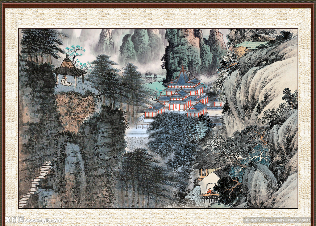 国画山水