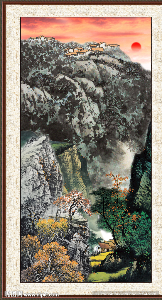国画山水
