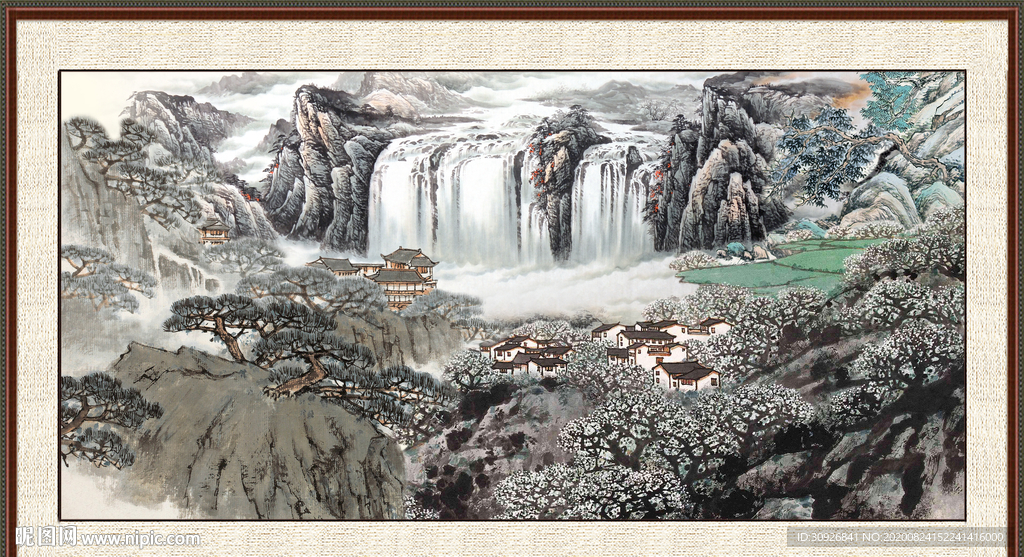 国画山水
