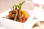 杏鲍菇炒牛柳