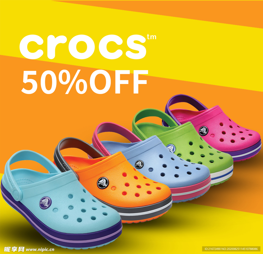 crocs 凉鞋