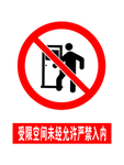 受限空间未经允许严禁入内
