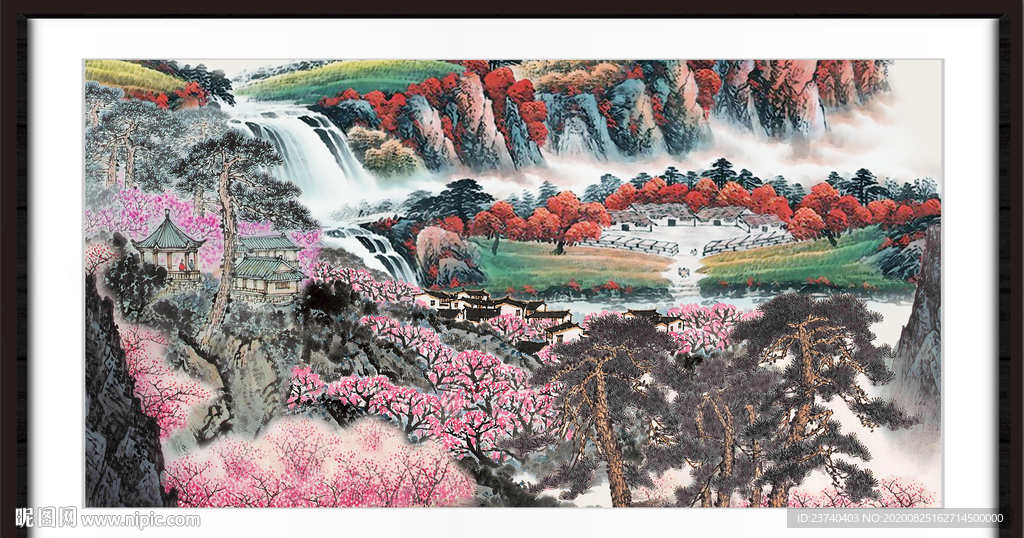 风景如画