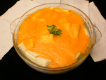 咸蛋黄蒸豆腐