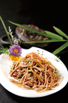茶树菇牛肉丝