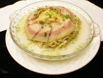 咸肉蒸千张丝