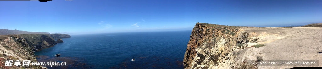 海岸风景摄影图