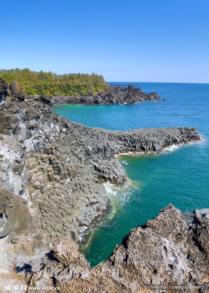 海岸风景摄影图