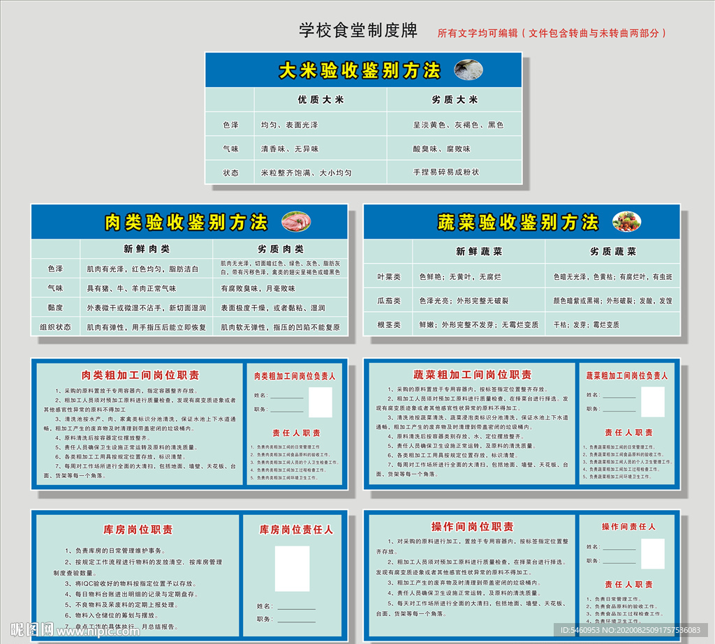 学校食堂岗位职责