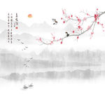山水画  多鸣涧