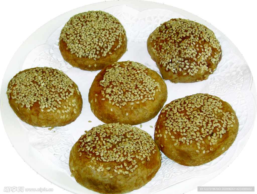 葱油麻饼