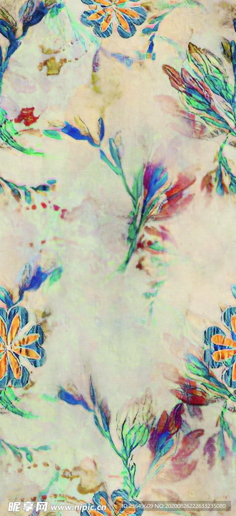 复古小花