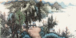工笔山水画