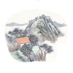 工笔山水画