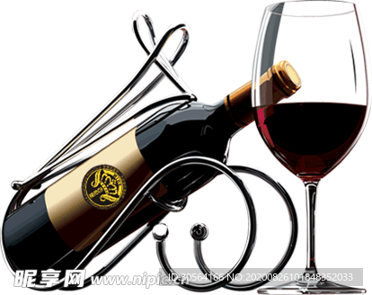 红酒酒杯玻璃杯海报素材