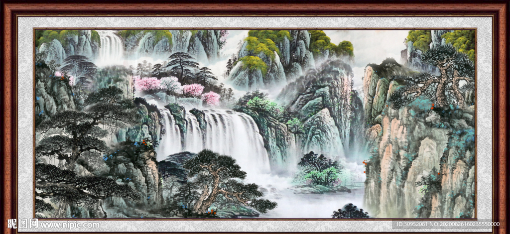 国画山水
