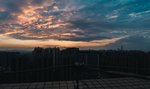 晚霞全景