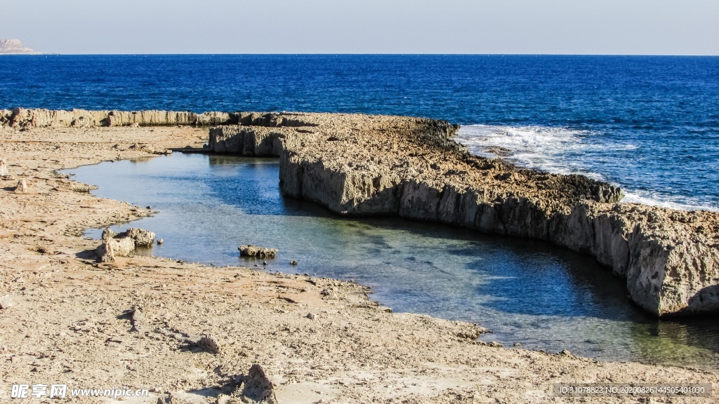 海岸风景摄影图