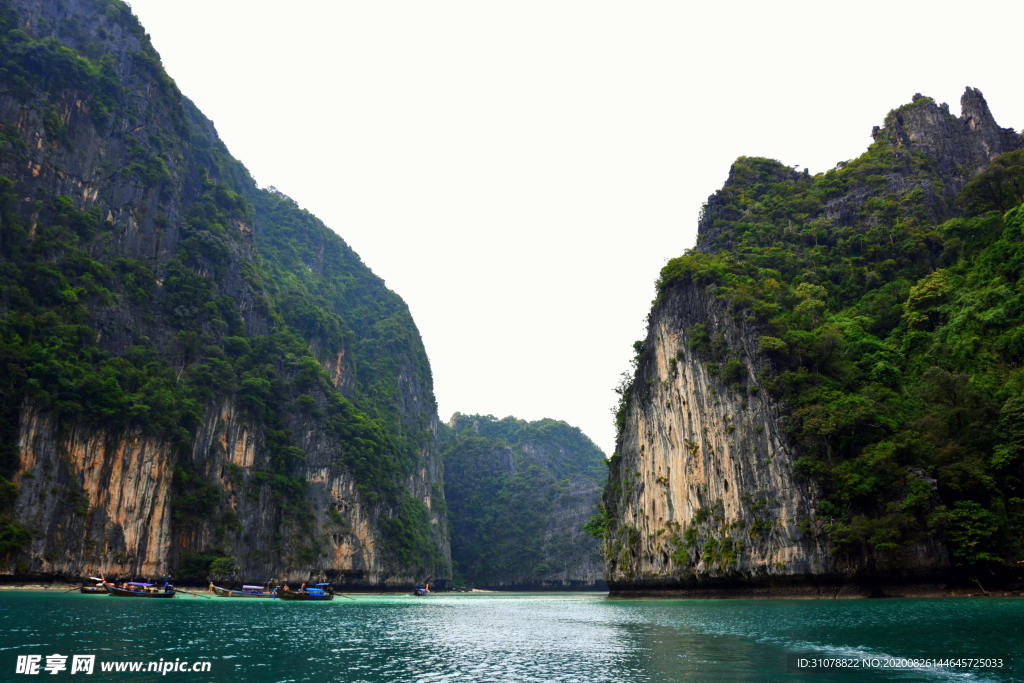 海岸风景摄影图