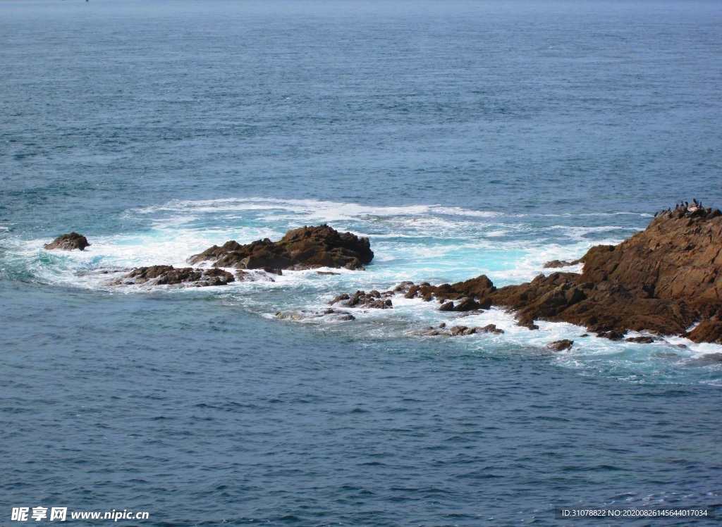 海岸风景摄影图