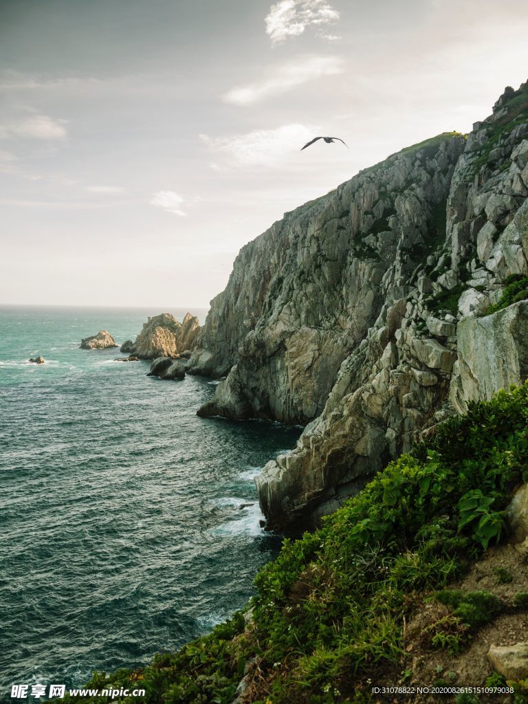 海岸风景摄影图