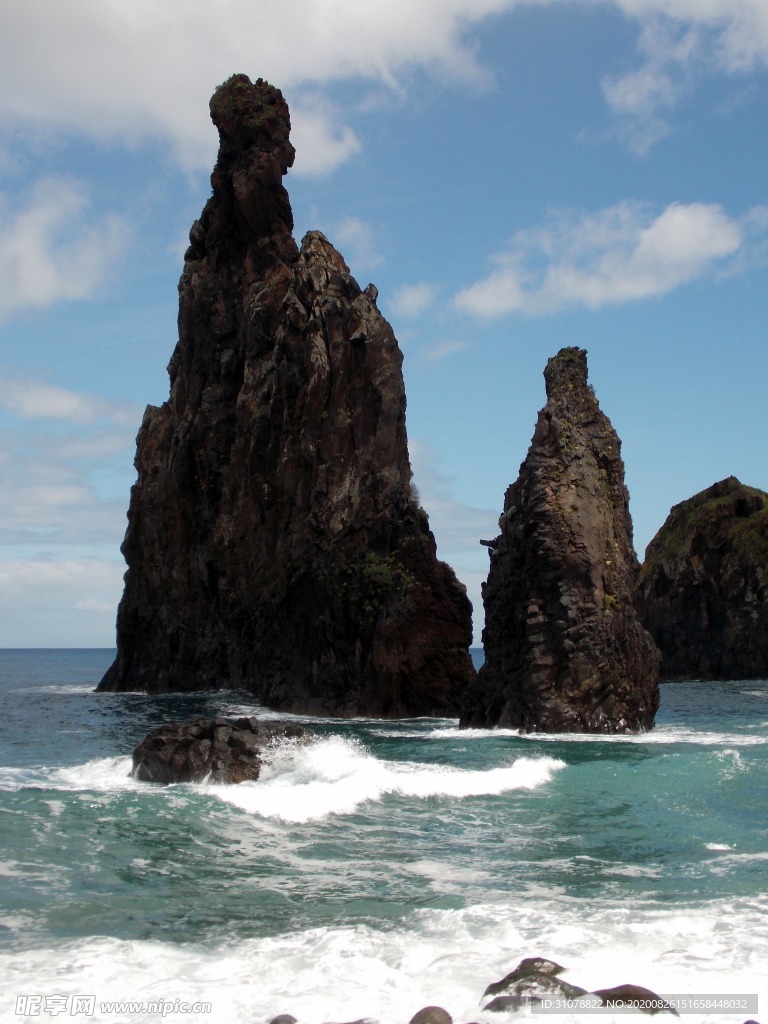 海岸风景摄影图
