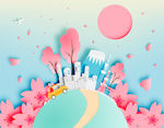 小清新简约创意海报图片