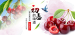 樱桃红了