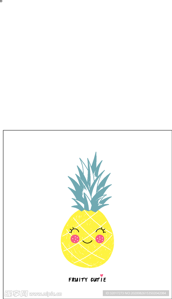 卡通菠萝