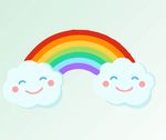 可爱彩虹