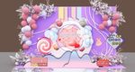 粉色糖果系合影区