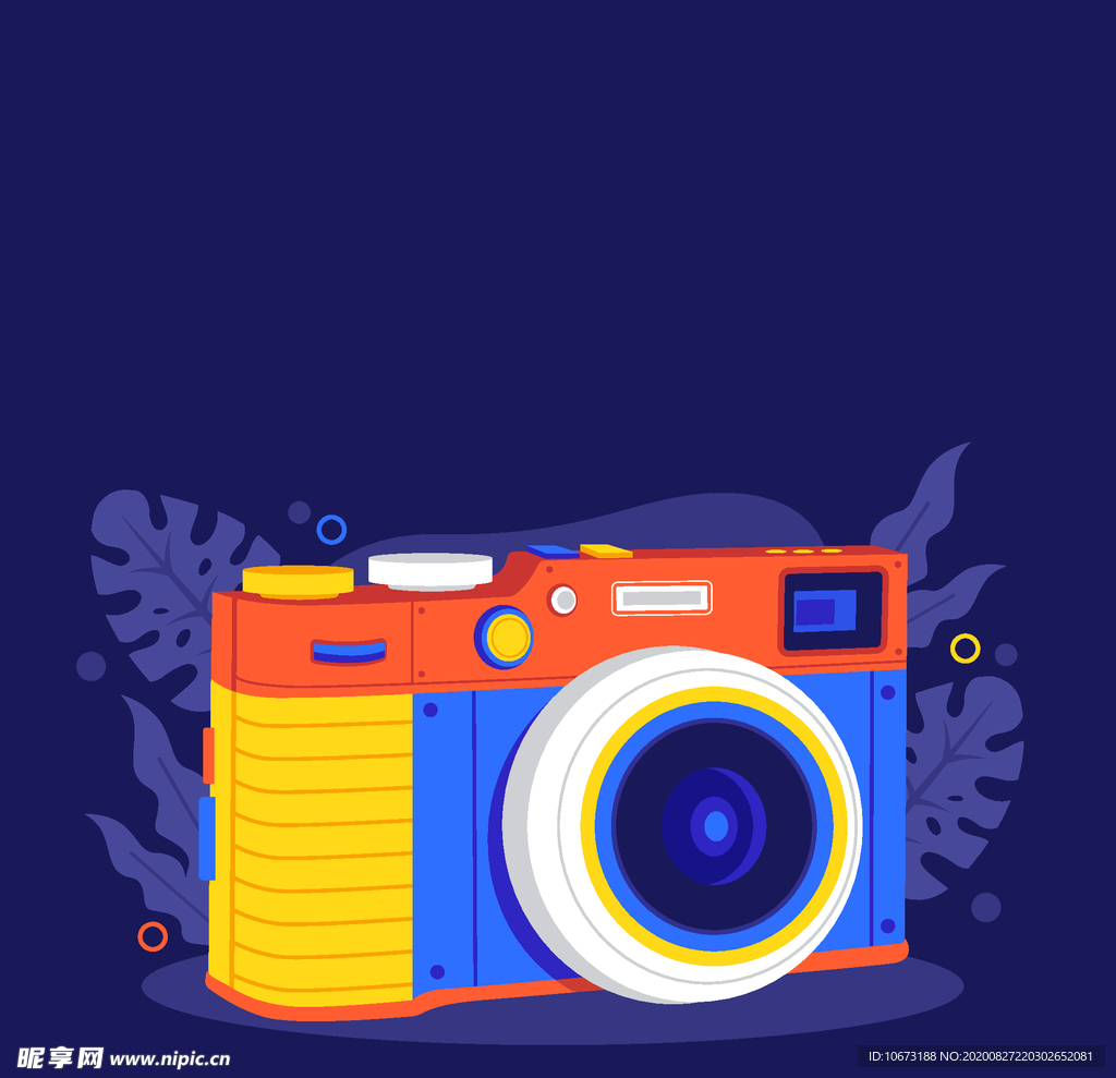 Camera Cartoon Hand Drawn Illustration Camera Digital Camera Cartoon ...