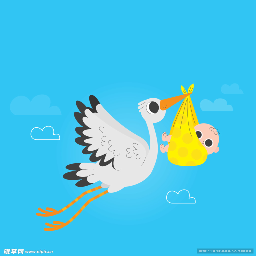 婴儿背景图片