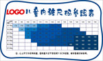 内裤尺码表