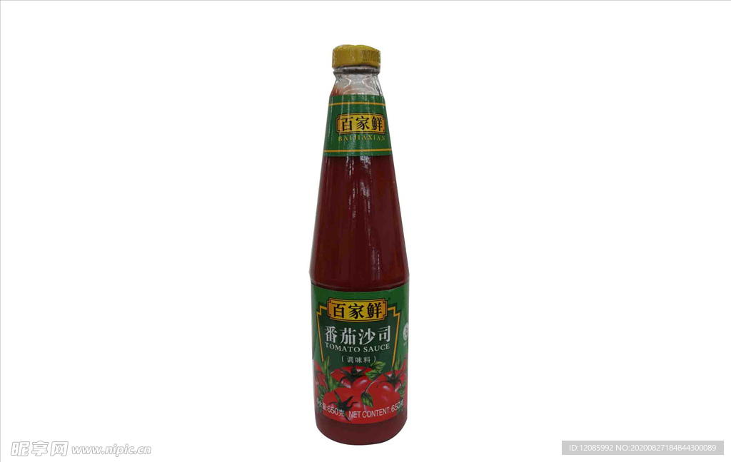 百家鲜番茄沙司650ml