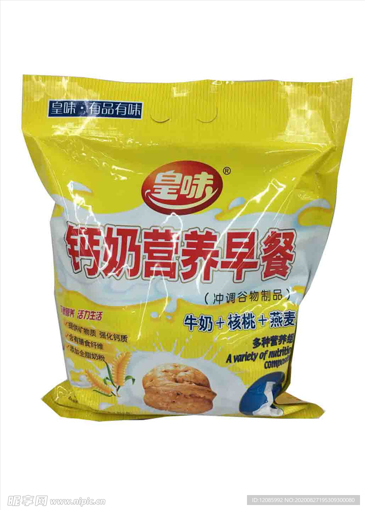 皇味钙奶营养早餐700g