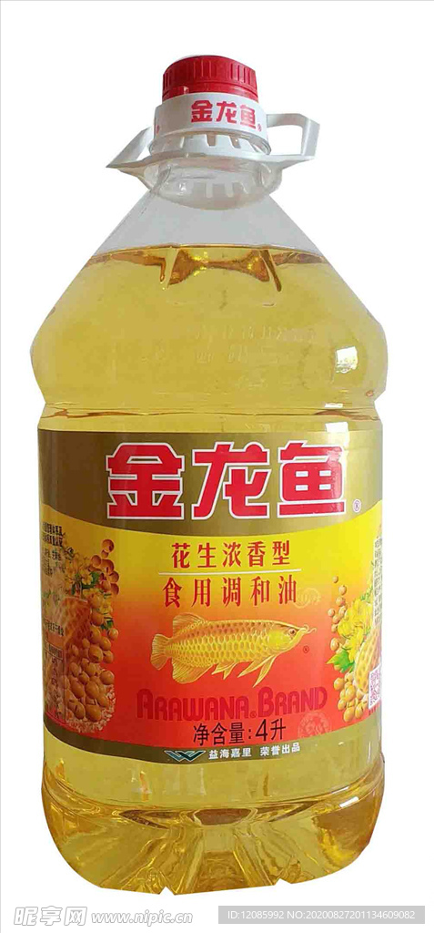金龙鱼花生浓香调和油4L